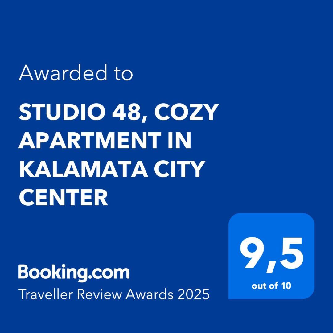 Studio 48, Cozy Apartment In Kalamata City Center Exterior foto